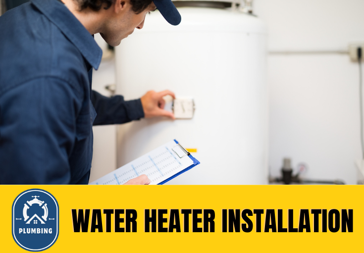 water heater installation Runcorn